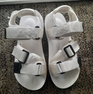 Kids White Sandals